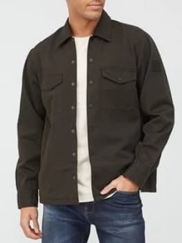 Hugo Boss Lovel 4 Overshirt Open Green Size S Men