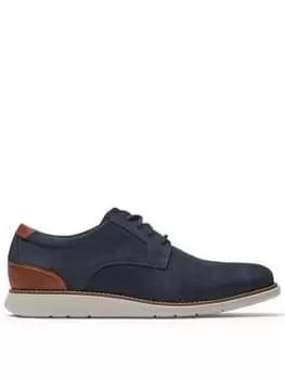 Rockport Tm Craft Plain Toe Casual Shoe, Blue, Size 7, Men