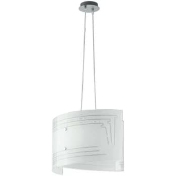 Fan Europe Lighting - Fan Europe CONCEPT 2 Light Pendant Ceiling Light White 45x33cm