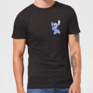 Disney Stitch Backside Mens T-Shirt - Black