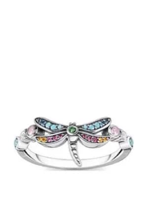 Thomas Sabo Dragon Fly Ring, Multi, Size 54, Women