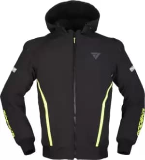 Modeka Clarke Sport Motorcycle Jacket, black-yellow, Size 2XL, black-yellow, Size 2XL