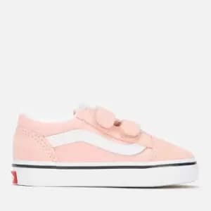 Vans Toddlers Old Skool V Trainers - Powder Pink - UK 5 Toddler