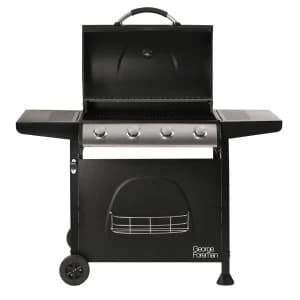 George Foreman 4-Burner Gas BBQ