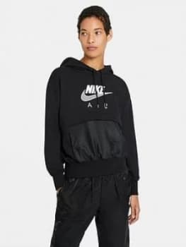 Nike Air Nsw Oth Hoody, Black Size M Women