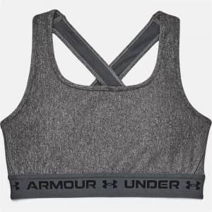 Urban Armor Gear Mid Crossback Bra Ladies - Charcoal Light Heather