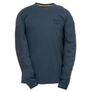 Trademark Banner Long Sleeve T-Shirt Marine Large