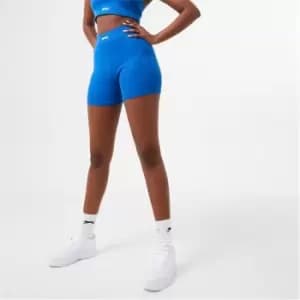 Slazenger ft. Wolfie Cindy Ribbed Cycling Shorts - Blue