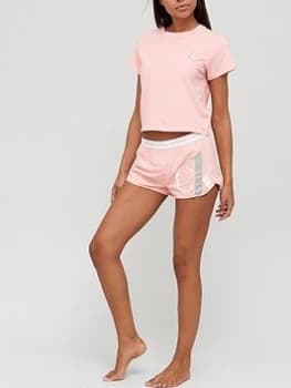 Calvin Klein Pyjama Short Set - Pink Size M Women