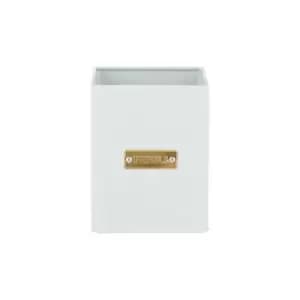 Typhoon Otto White Square Utensil Pot