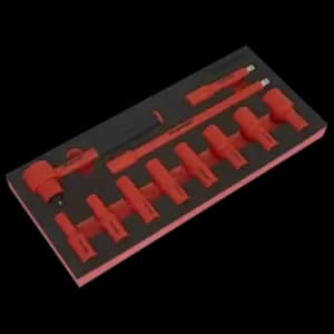 Premier Insulated Socket Set with Tool Tray 11pc 3/8"Sq Drive - VDE Approved