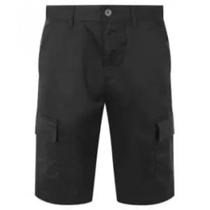 PRO RTX Mens Pro Cargo Shorts (3XL) (Black)