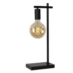 Lucide Leanne Modern Table Lamp 1xE27 Black