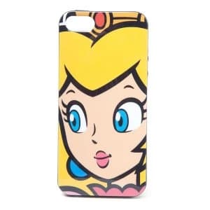 Nintendo - Princess Peach Face Apple iPhone 5/5S Phone Cover