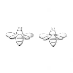Beginnings Sterling Silver E5421 Bee Stud Earrings