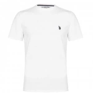 US Polo Assn US Core T Shirt - Bright White