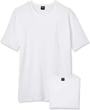 Hugo Boss 2 Pack Round Neck T-Shirts White Size XL Men
