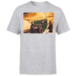 Star Wars Christmas Jawa Tree Grey T-Shirt - L