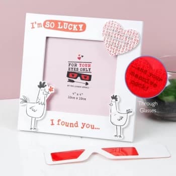 For Your Eyes Only X-Ray I Found You Photo Frame 4x4