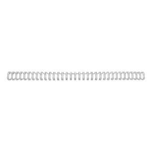GBC A4 6mm Binding Wire Elements 34 Loop 55 Sheet Capacity Silver Pack of 100