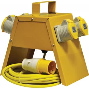 Faithfull Distribution Box 4 Way 110V