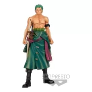 One Piece Banpresto Chronicle Master Stars Piece PVC Statue The Roronoa Zoro 26 cm