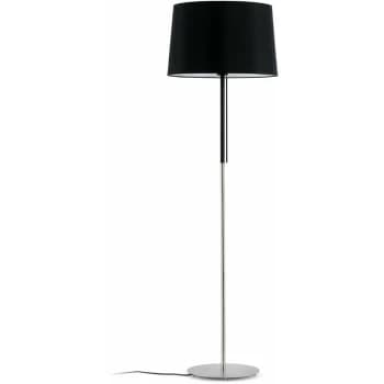 Faro Volta - 1 Light Floor Lamp Black, Nickel, E27