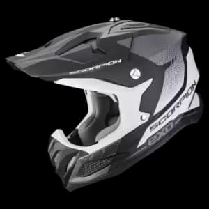 Scorpion Vx-22 Air Attis Matt Black-Silver M