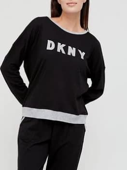 DKNY Logo Lounge Set - Black Size M Women