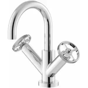 Hudson Reed - Revolution Mono Basin Mixer Tap with Waste - Chrome