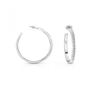 Ladies Guess G Colors Silver Earrings