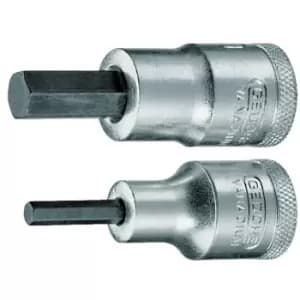 Gedore Screwdriver bit socket 1/2" in-hex 7 mm
