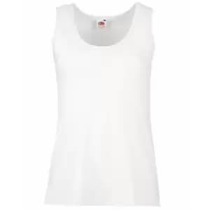 Fruit Of The Loom Ladies/Womens Lady-Fit Valueweight Vest (2XL) (White)