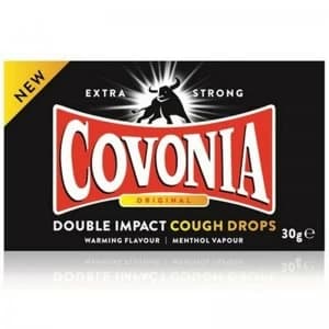 Covonia Double Impact Cough Drops - Extra Strong - Original - 30g