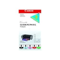 Canon CLI8 Black and Tri Colour Ink Cartridge