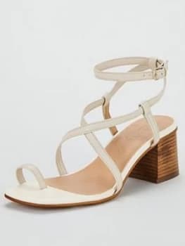 Office Mineral Heeled Sandal - Off White