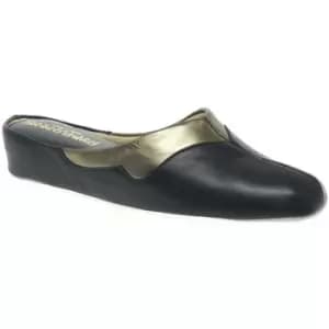 Relax Slippers Messina Ladies Slipper womens Slippers in Blue. Sizes available:2,3,4,5,6,7,8