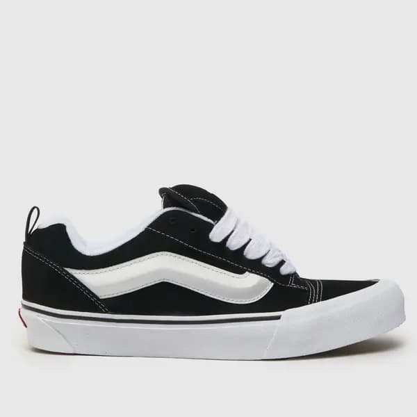 Vans Black Knu Skool Shoes Black Male 12 199337UK