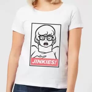 Scooby Doo Jinkies! Womens T-Shirt - White - L