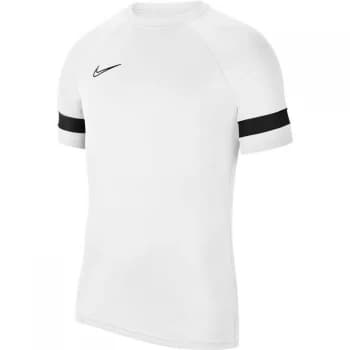 Nike Dri-FIT Academy Short-Sleeve Soccer Top Mens - White/Black