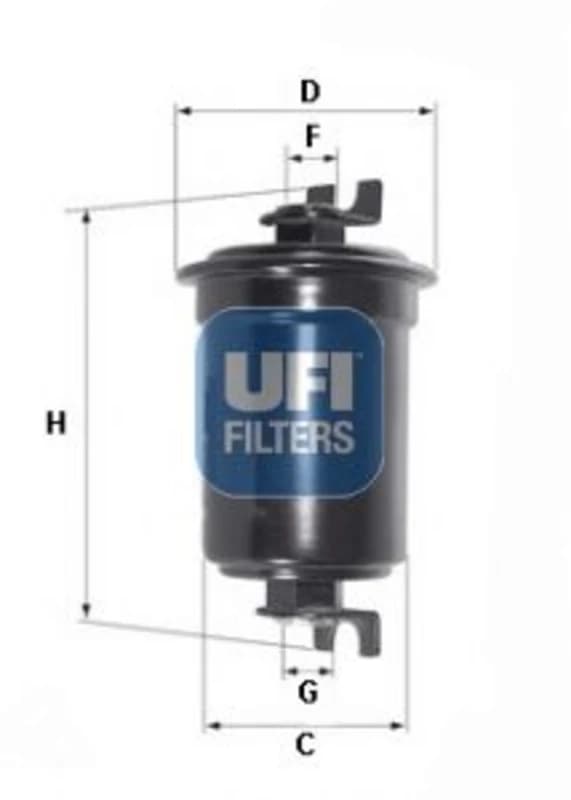UFI 53.119.00 Pollen filter Particulate Filter 239 100 12 HYUNDAI: Getz Filter, interior air (424)