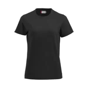 Clique Womens/Ladies Premium T-Shirt (S) (Black)