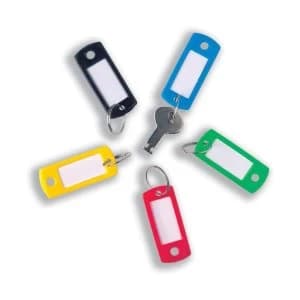 Key Hanger Standard with Fob (Assorted) Pack of 100