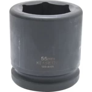 30MM Impact Socket Standard Length 6-Point 1-1/2" Drive