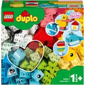 LEGO DUPLO Classic:: Heart Box Bricks Toy for Toddlers (10909)
