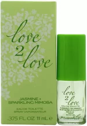 Love 2 Love Jasmine Sparkling Mimosa Eau de Toilette For Her 11ml