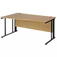 Dams International Wave Desk MCM16WLKO 1,600 x 725 x 800 - 990 mm