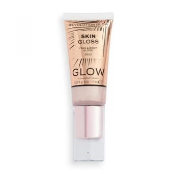 Makeup Revolution Glow Face & Body Gloss Illuminator Gold