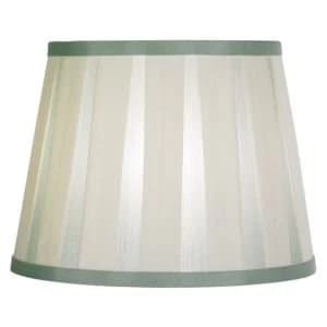 Colours Margaret Duck Egg Cream Striped Light Shade D102mm