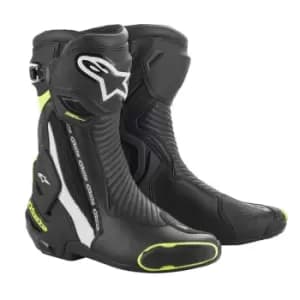 Alpinestars SMX Plus V2 Black White Yellow Fluo 46